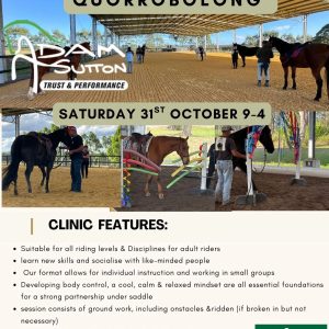 Hunter Valley Horsemanship Clinic